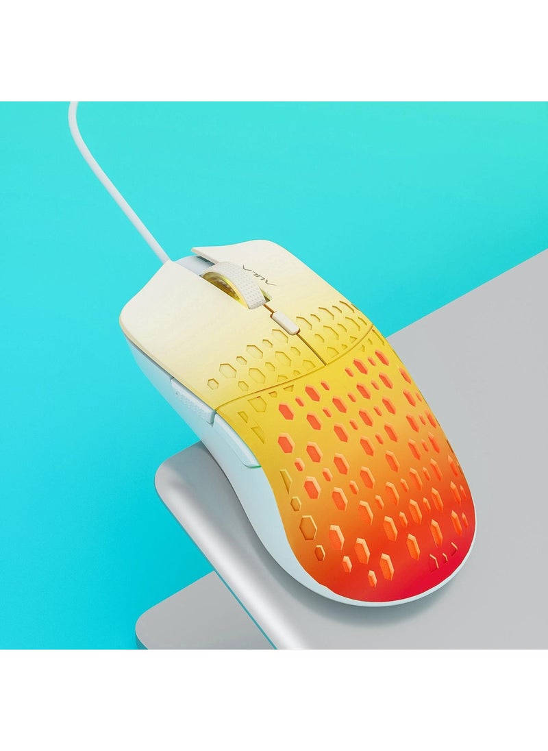 S11 Pro 3600DPI RGB Optical Gaming Mouse Orange