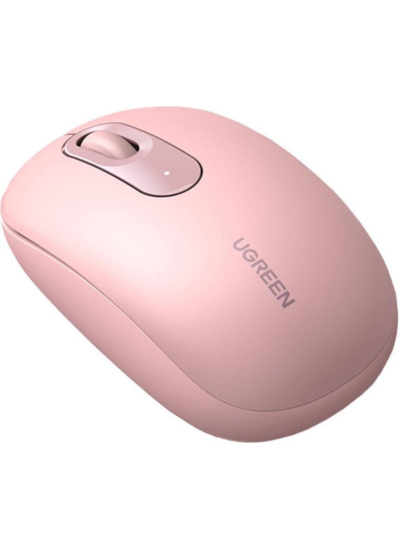 2400DPI 2.4ghz Wireless Silent Mouse Pink