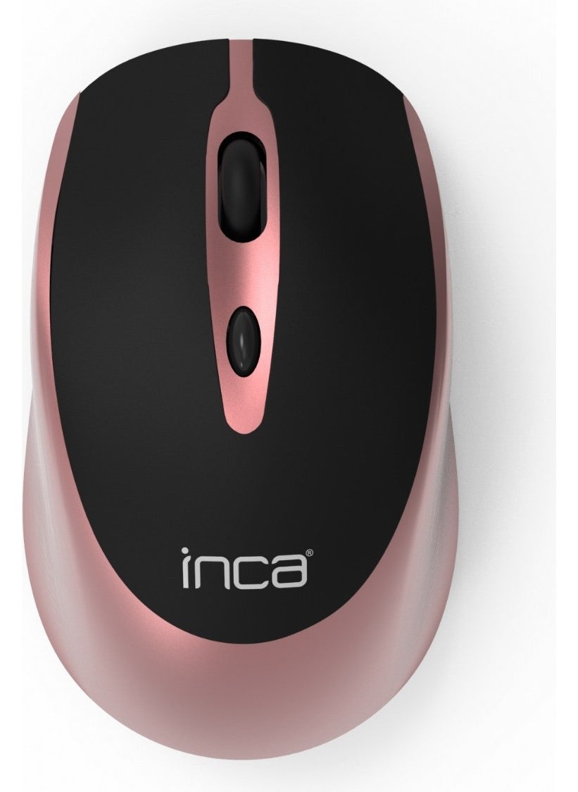 IWM-396GT 1600 Dpi Silent Rose Gold Wireless Mouse