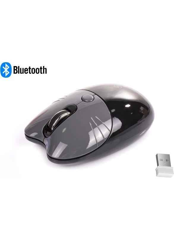 Cute Cat Wireless Black Mouse Bluetooth + 2.4g Dual Mode