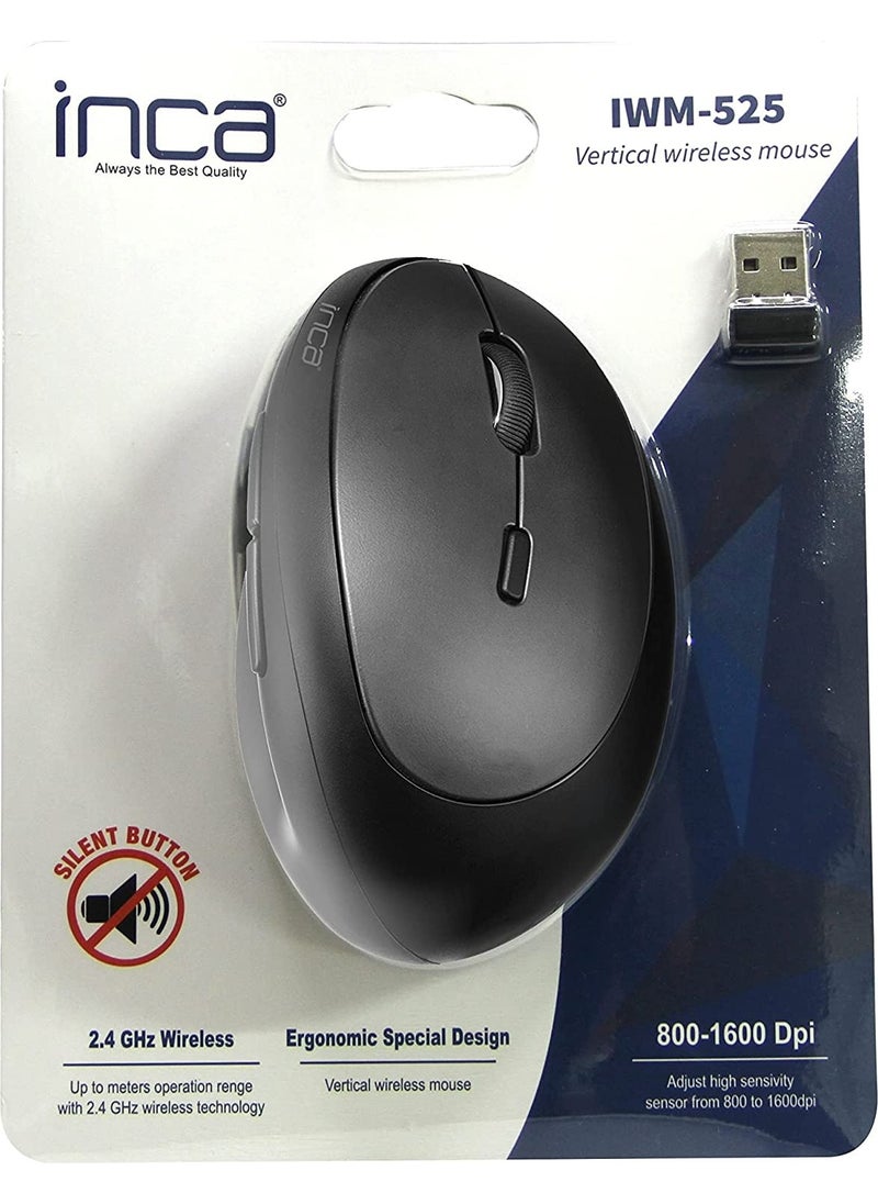 IWM-525 1600 Dpi Silent 6dblack Wireless Mouse