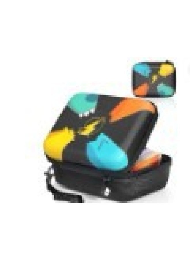 Pokemon Tcg Card Storage Bag Pokemon Trading Proudleaf Luxury Version Card Digital Computer/game Console Protective Case-Model:Smiley Pikachu