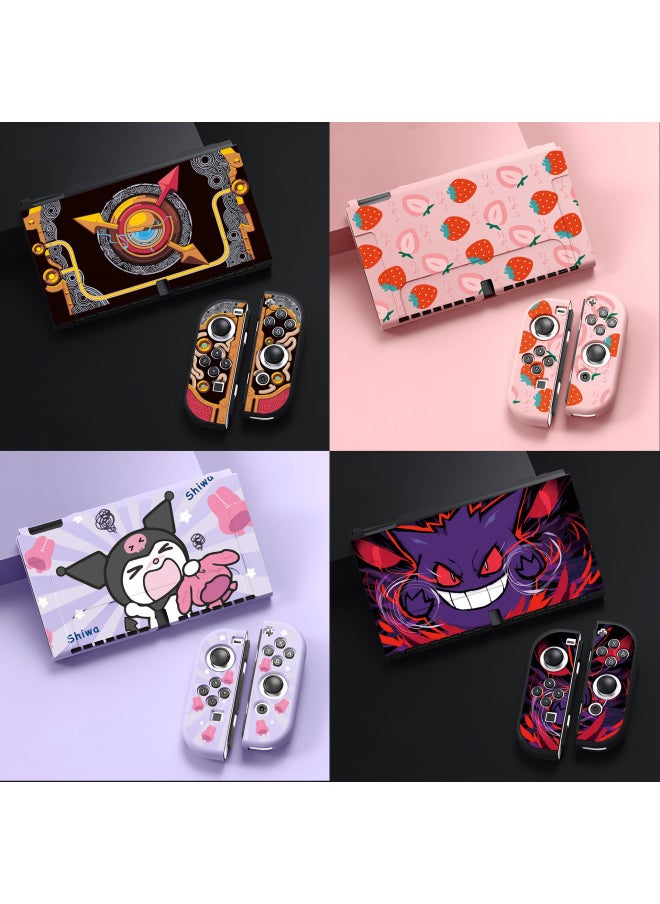 Nintendo Switch Color Case Manufacturer Switch Endurance TPU Soft Case NS Protective Case Split Protective Case-Model:903 EVA-switch/battery Life Version-soft Shell