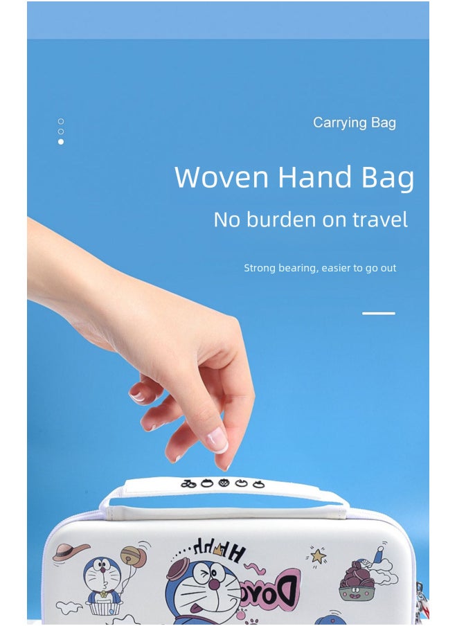 Red Print Nintendo SwitchOLED Storage Bag Manufacturers Direct NS Game Console EVA Card Than Hand Bag-Product Color:NS Blame Dragon Tiger Storage Bag