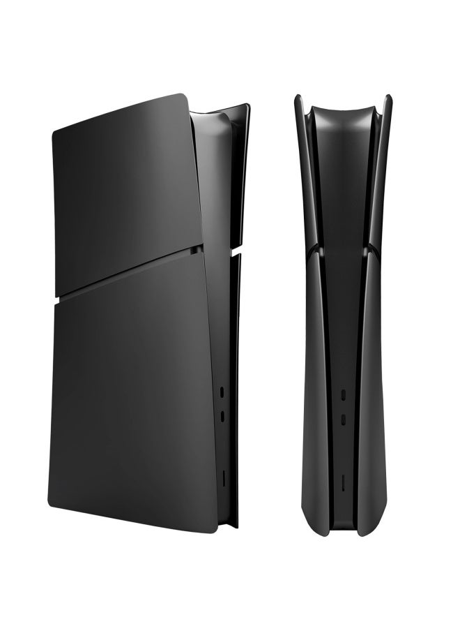 Dedicated PS5Pro Carbon Fiber Replacement Case Game Console Protective Case Detachable Black Case-Model:Ps5 Slim Model [digital Version] (customized Pattern Printing Model, Contact Customer Service)
