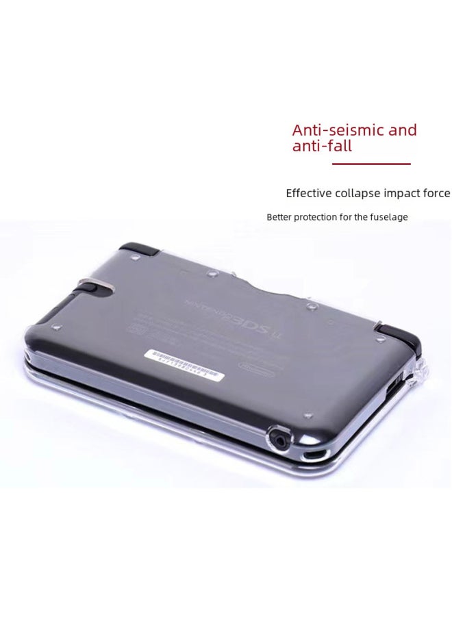 New3ds Protective Case NEW3DSXL Crystal Case 3DS Protective Case 3DSLL Game Console Protective Case-Product Color:Transparent-Model:PSP 1000