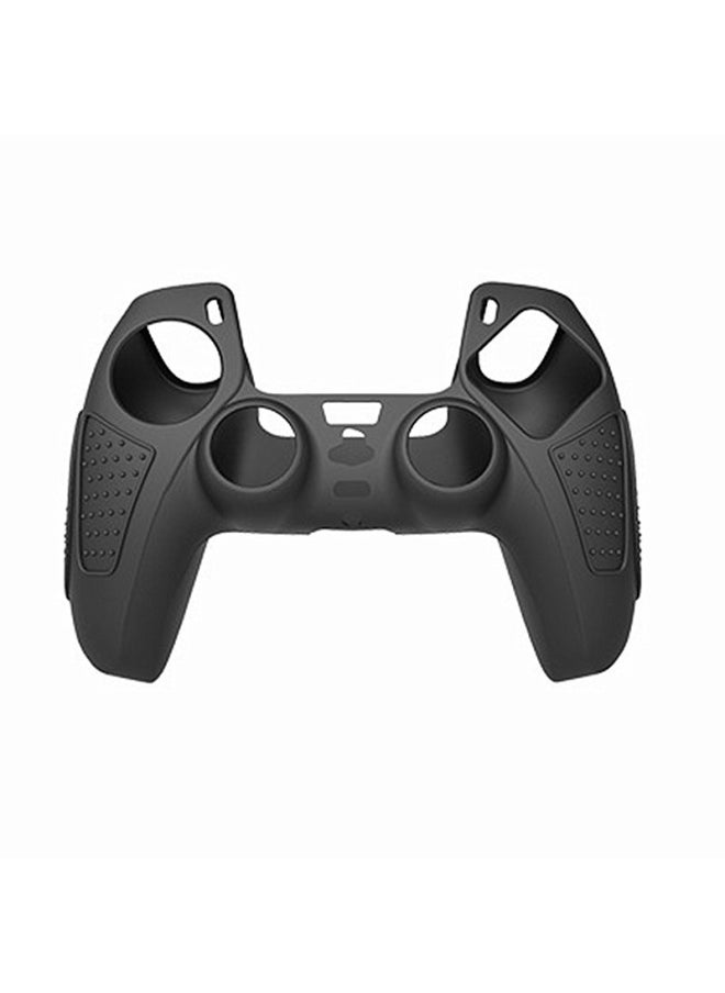 PS5 Silicone Protective Cover Ps5 Solid Color Silicone Cover Ps5 Wireless Non-slip Soft Rubber Cover PS5 Handle Non-slip-Product Color:Blue