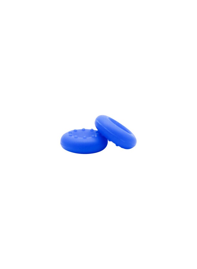 XBOXONE Gamepad Rocker Cap Xboxone Key Cap PS4 Silicone Cap Mushroom Head 10 Point Cap-Product Color:Blue Single