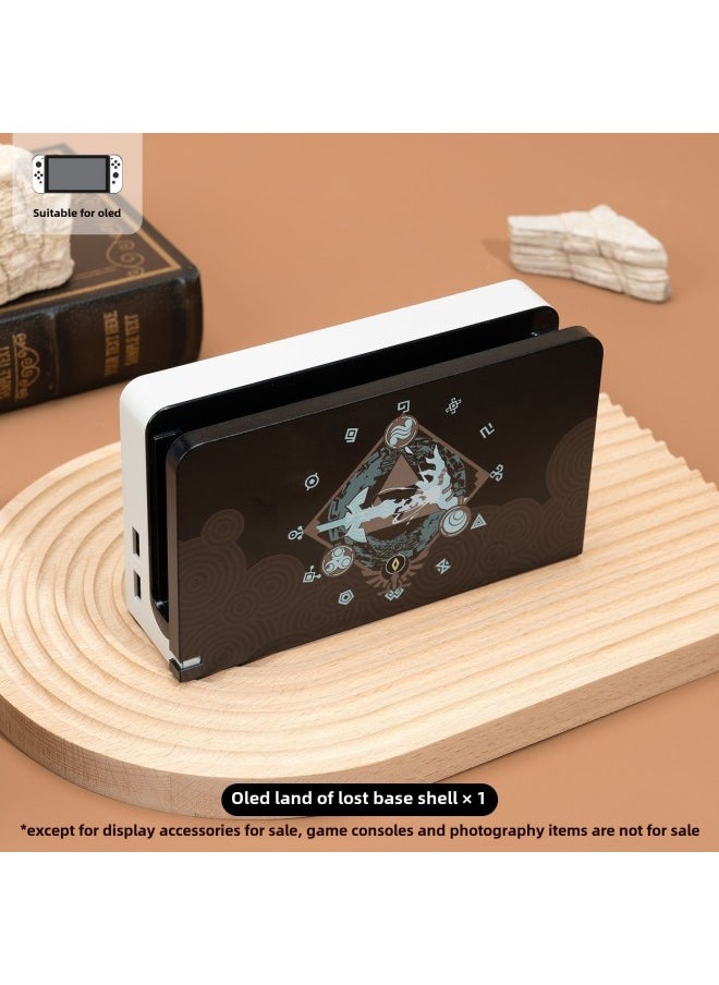 Nintendo Switch Protective Case Nsoled Glowing Handle Cover Joystick Cap Legend Zelda Tears The Kingdom Storage Bag-Model:(Spot) Oled-Lost Realm Base Shell