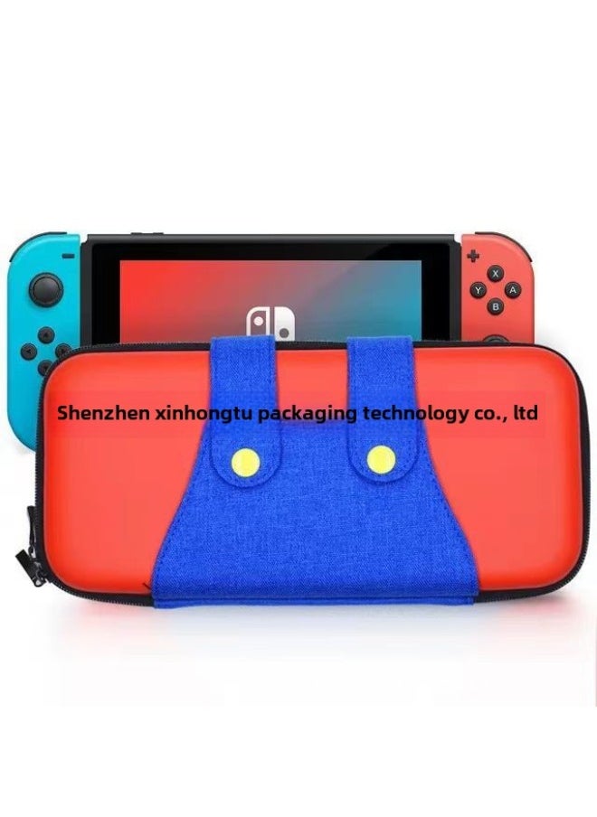 Mario SWIICHOLED Storage Bag For All Styles With Game Card Fixed Protection Game Storage Bag-Product Color:Red