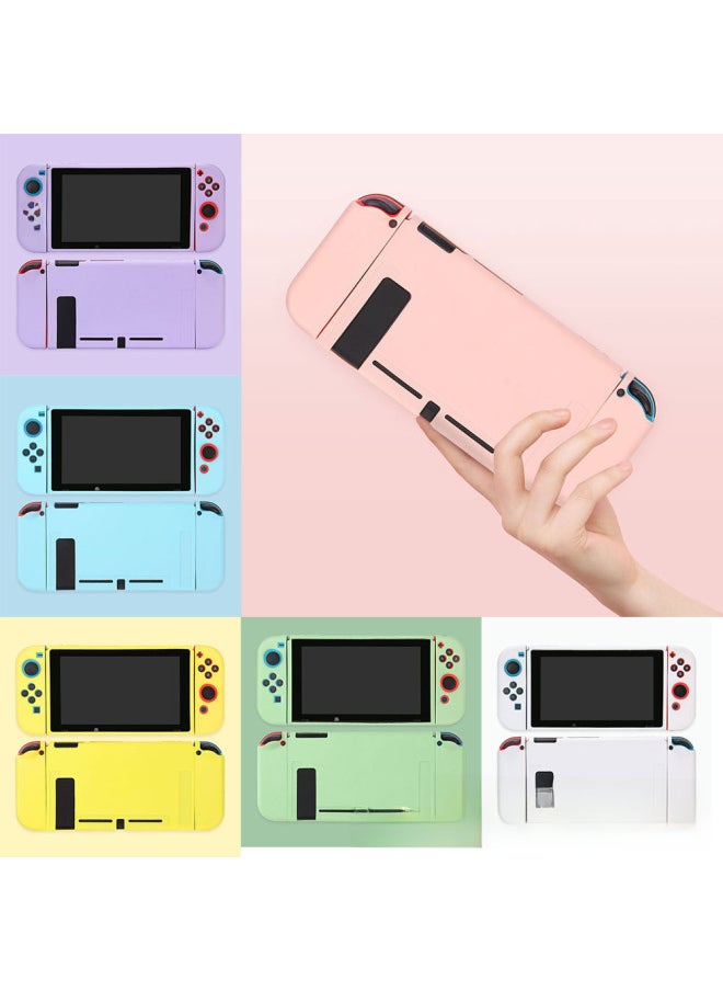 Nintendo SWITCH TPU Soft Case All-inclusive Protective Case Silicone Case UV Printing-Product Color:White