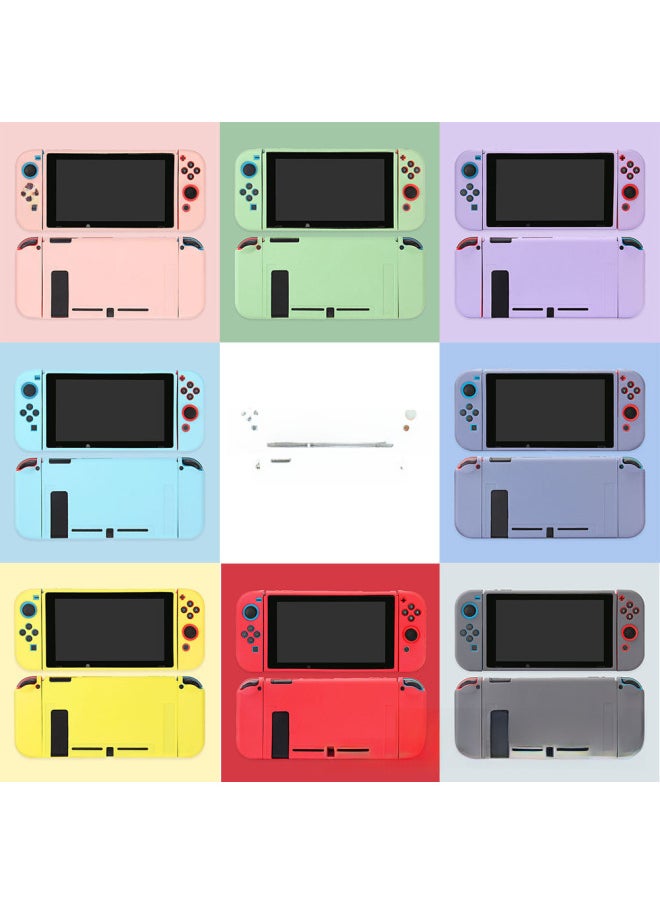 Nintendo SWITCH TPU Soft Case All-inclusive Protective Case Silicone Case UV Printing-Product Color:White