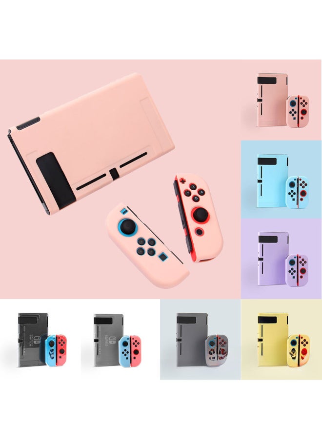 Nintendo SWITCH TPU Soft Case All-inclusive Protective Case Silicone Case UV Printing-Product Color:White