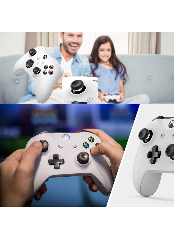 Applicable To PS5/switch/xbox Game Handle Rocker Anti-wear Groove Anti-wear Powder Rocker Protection Ring-Product Color:12 Orange