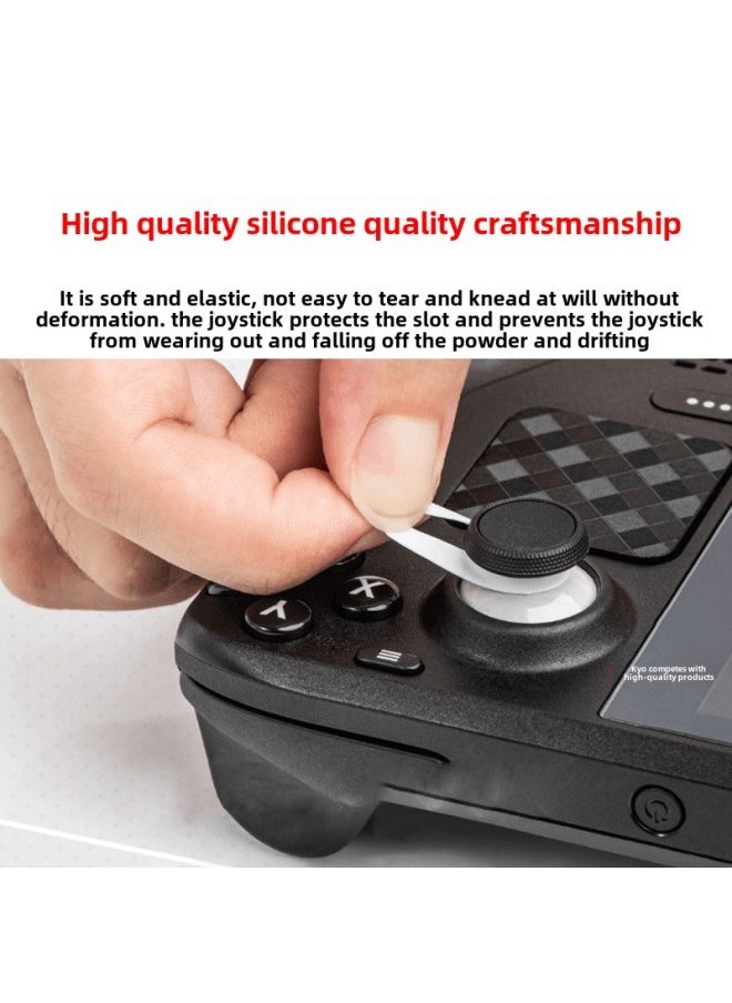 Applicable To ASUS ROG Ally Handheld Handle Rocker Protection Ring Trap Steamdeck/xbox Handle Anti-wear-Product Color:Yellow