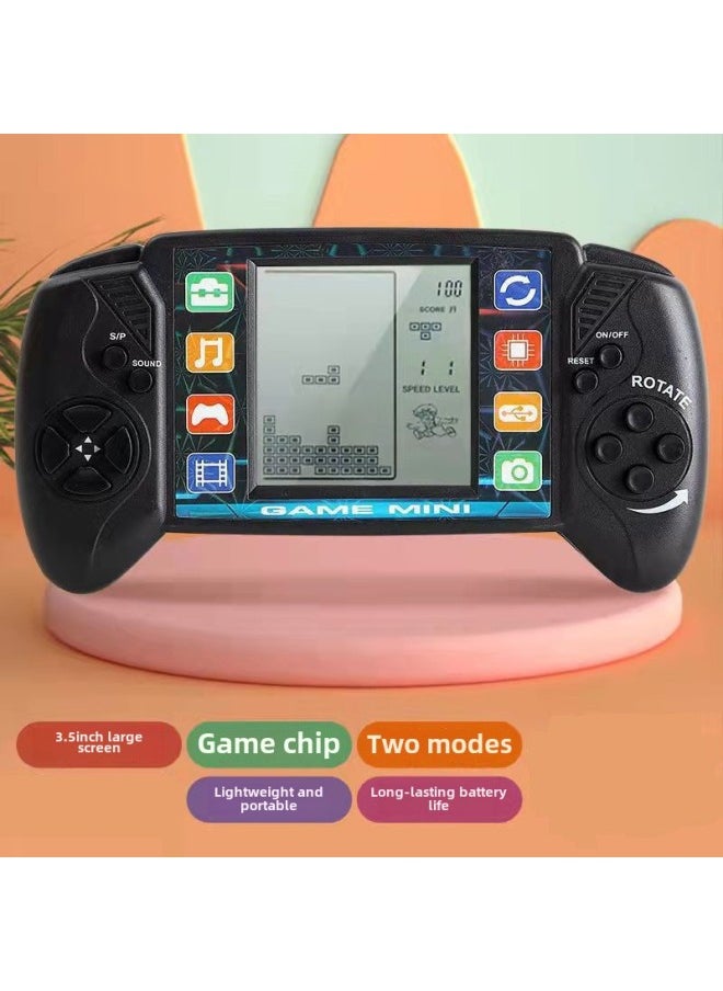Tetris Game Console Handheld Mini Small Handheld Large Screen Children's 8090 Old-fashioned Nostalgic Classic-Model:Big Screen 9080 [black]]