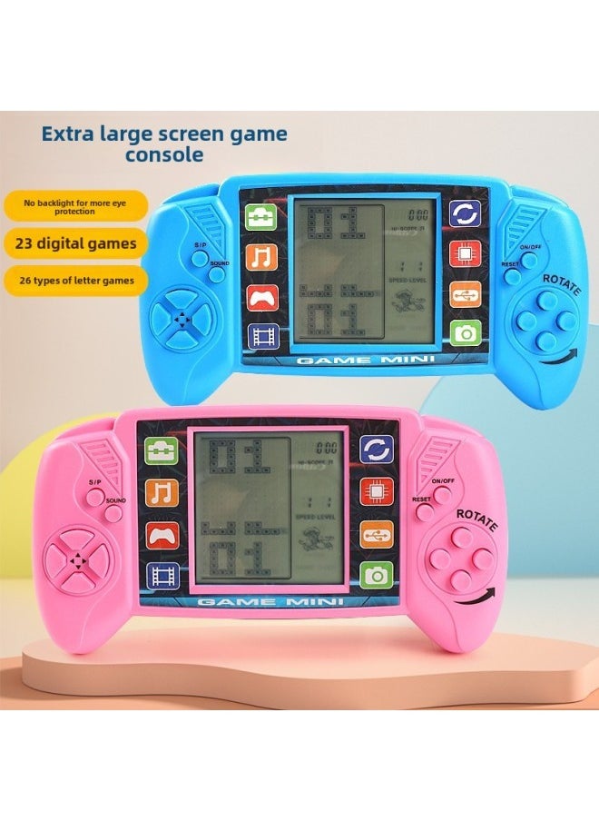 Tetris Game Console Handheld Mini Small Handheld Large Screen Children's 8090 Old-fashioned Nostalgic Classic-Model:Big Screen 9080 [black]]