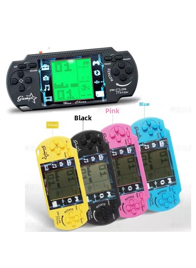 Tetris Game Console Handheld Mini Small Handheld Large Screen Children's 8090 Old-fashioned Nostalgic Classic-Model:Upgraded Version Of The Large Screen 10023 With Lights [color Random]]