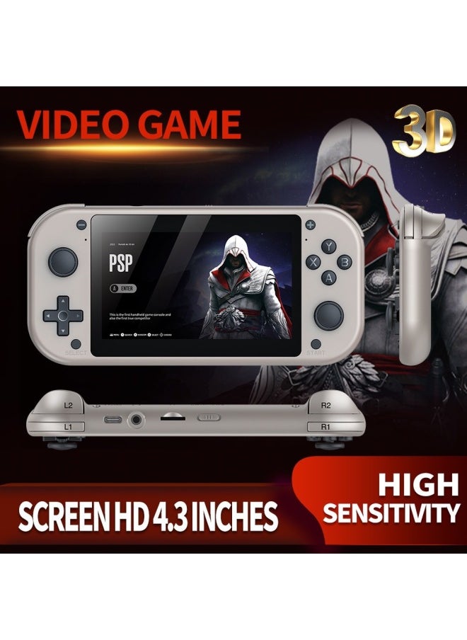 AMPOWN M17 Open Source Handheld Game Machine Pandora Game Box HD Arcade Psp Game Machine Handheld-Model:M17
