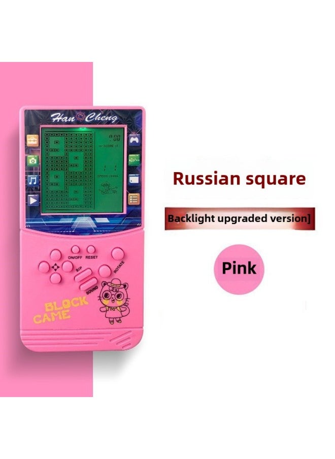 Tetris Game Console Handheld Mini Small Handheld Large Screen Children's 8090 Old-fashioned Nostalgic Classic-Model:Classic Upgraded Version With Light 10043 