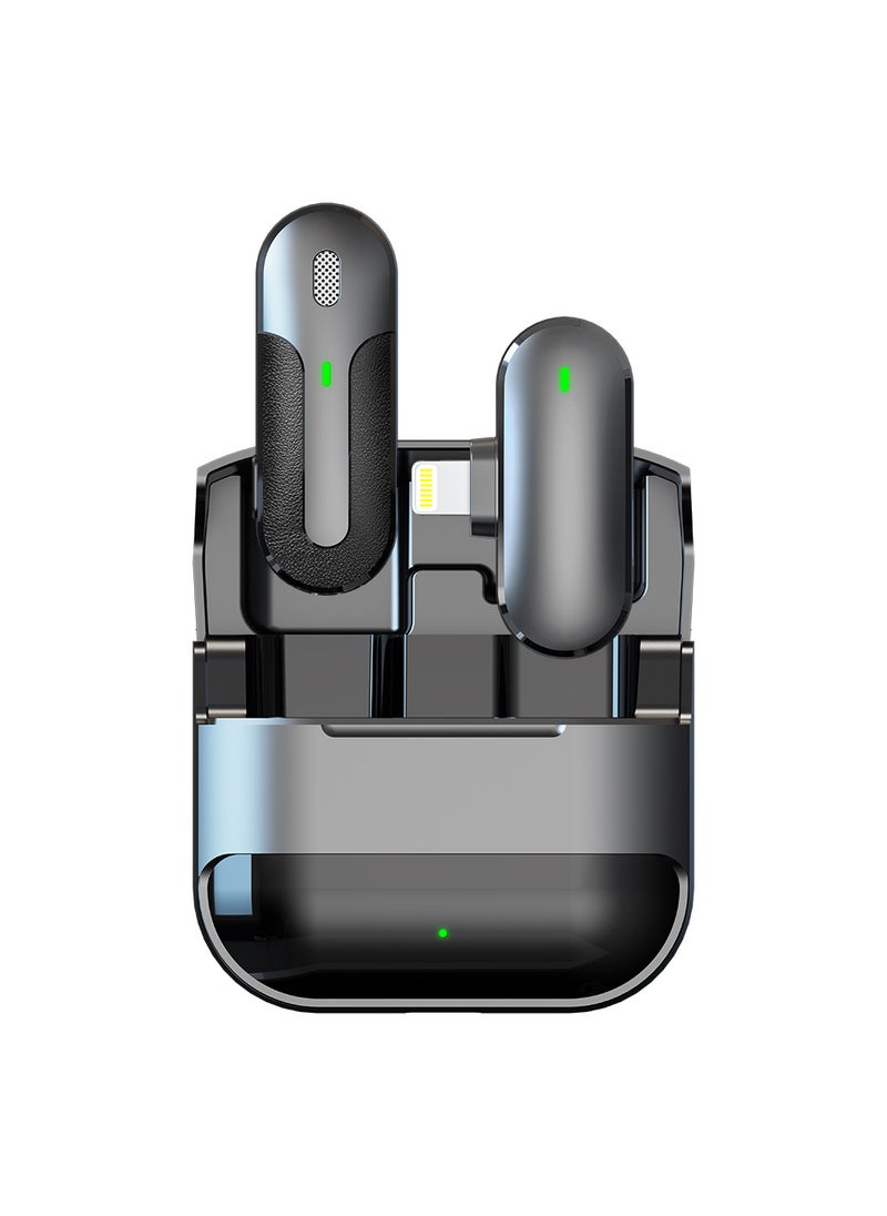 New Wireless Microphone Noise Reduction Live Broadcasting Microphone Clip On Board For Mobile Phone Private Meetings M8-L one drag one