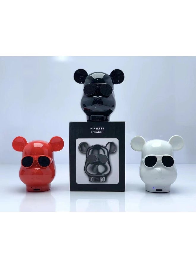 Bear L15 Bluetooth Stereo Tide Play Creative Usb Bear Head Mini Super Power