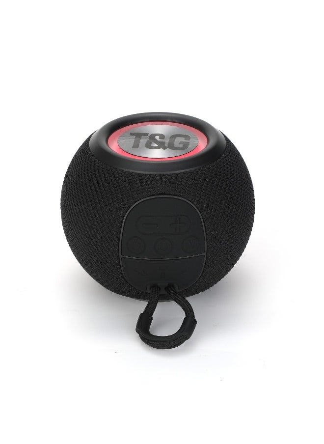 Bluetooth Speaker Wireless Seven Color Lights Cloth Card Heavy Subwoofer Outdoor Portable Mini Bluetooth Speaker
