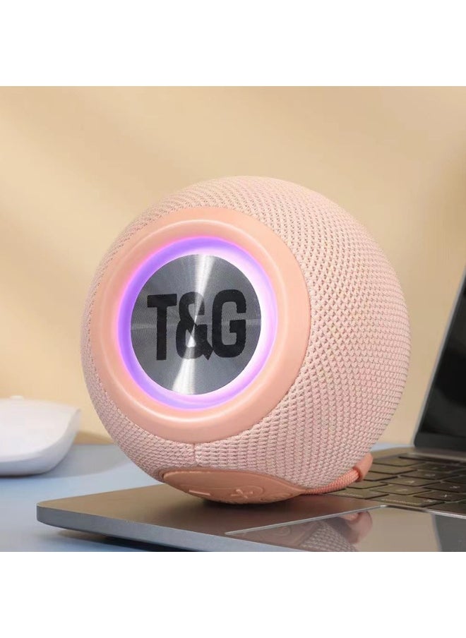 Bluetooth Speaker Wireless Seven Color Lights Cloth Card Heavy Subwoofer Outdoor Portable Mini Bluetooth Speaker
