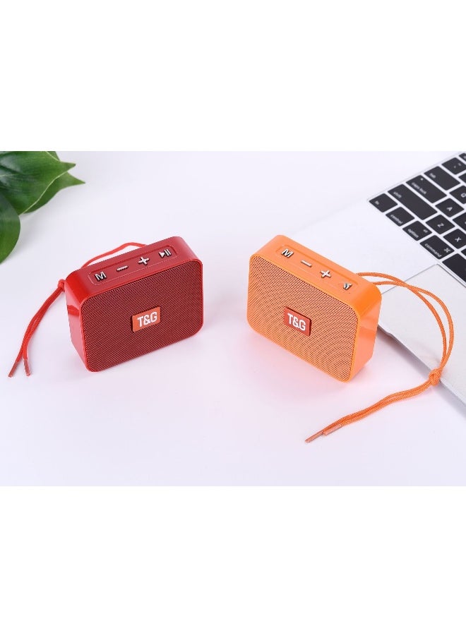 T&g166 Music Bric Bluetooth Speaker Subwoofer Outdoor Portable Mini Speaker For Hands-free Calls