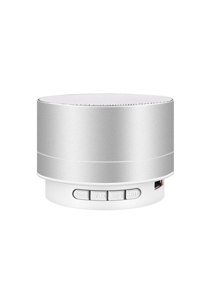 Bluetooth Small Speaker Desktop Portable String Speaker Heavy Bass Small Steel Noise Reduction Bluetooth Speaker