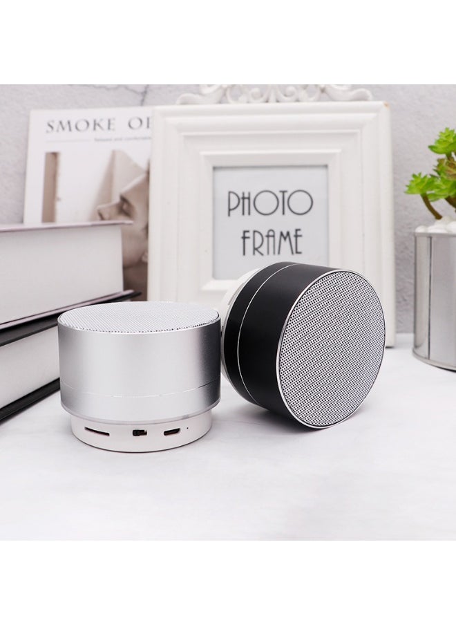 Bluetooth Small Speaker Desktop Portable String Speaker Heavy Bass Small Steel Noise Reduction Bluetooth Speaker