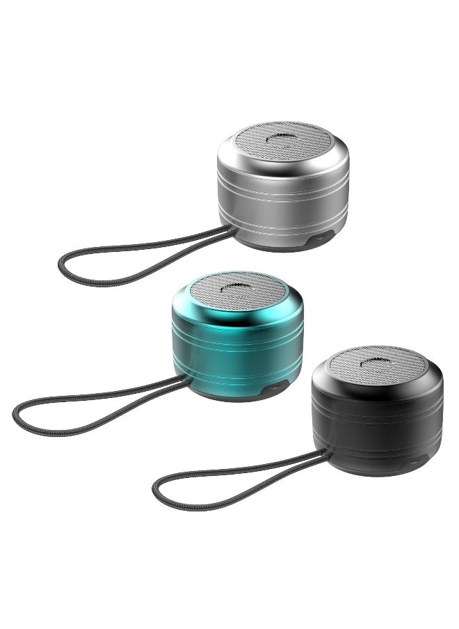 Bluetooth Small Speaker Desktop Portable String Speaker Heavy Bass Small Steel Noise Reduction Bluetooth Speaker