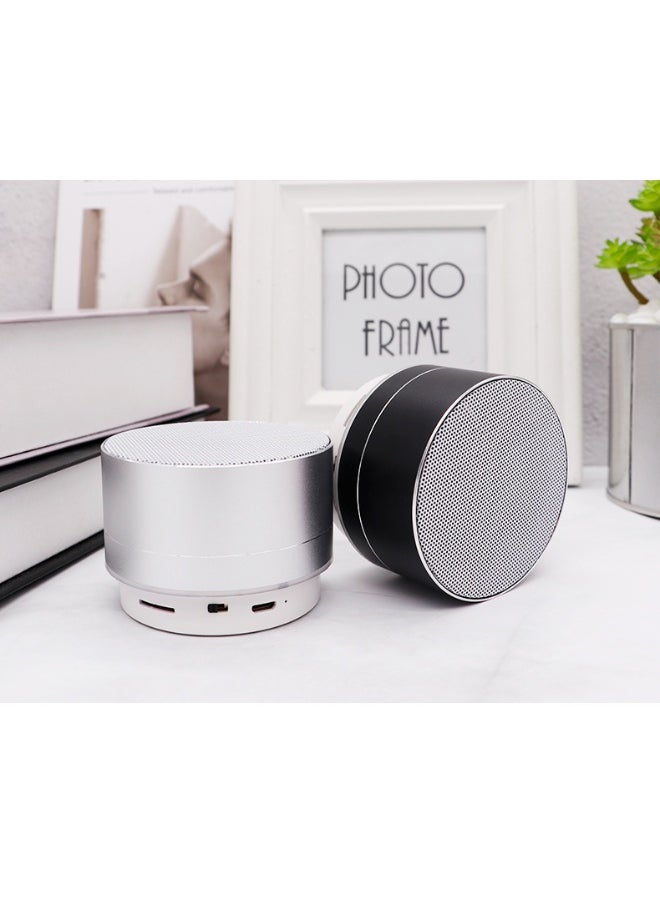 Bluetooth Small Speaker Desktop Portable String Speaker Heavy Bass Small Steel Noise Reduction Bluetooth Speaker