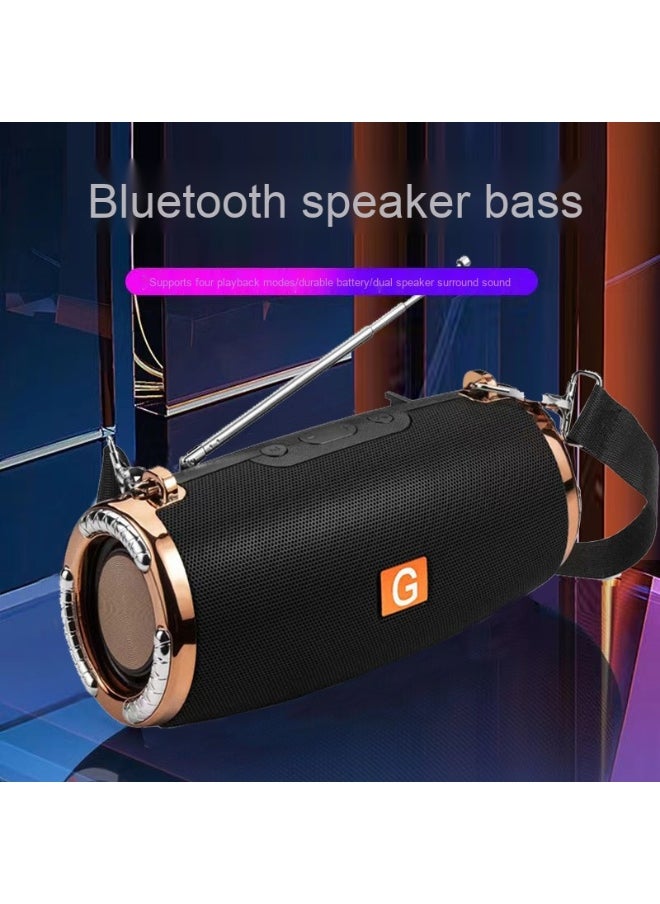Wireless Bluetooth Speaker High-power Outdoor Portable Car Mini Subwoofer Home Desktop Radio Speaker