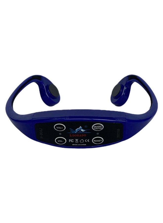 Swimming Sports Teaching Machine Bone Conduction Headphones IPX8 Waterproof Teaching And Training Special Direct Sales-Color:H904 Blue