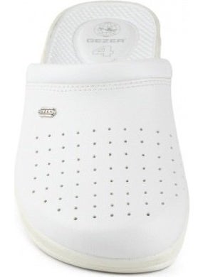 4770 White 4 Point Hospital/Work Sabo Slippers