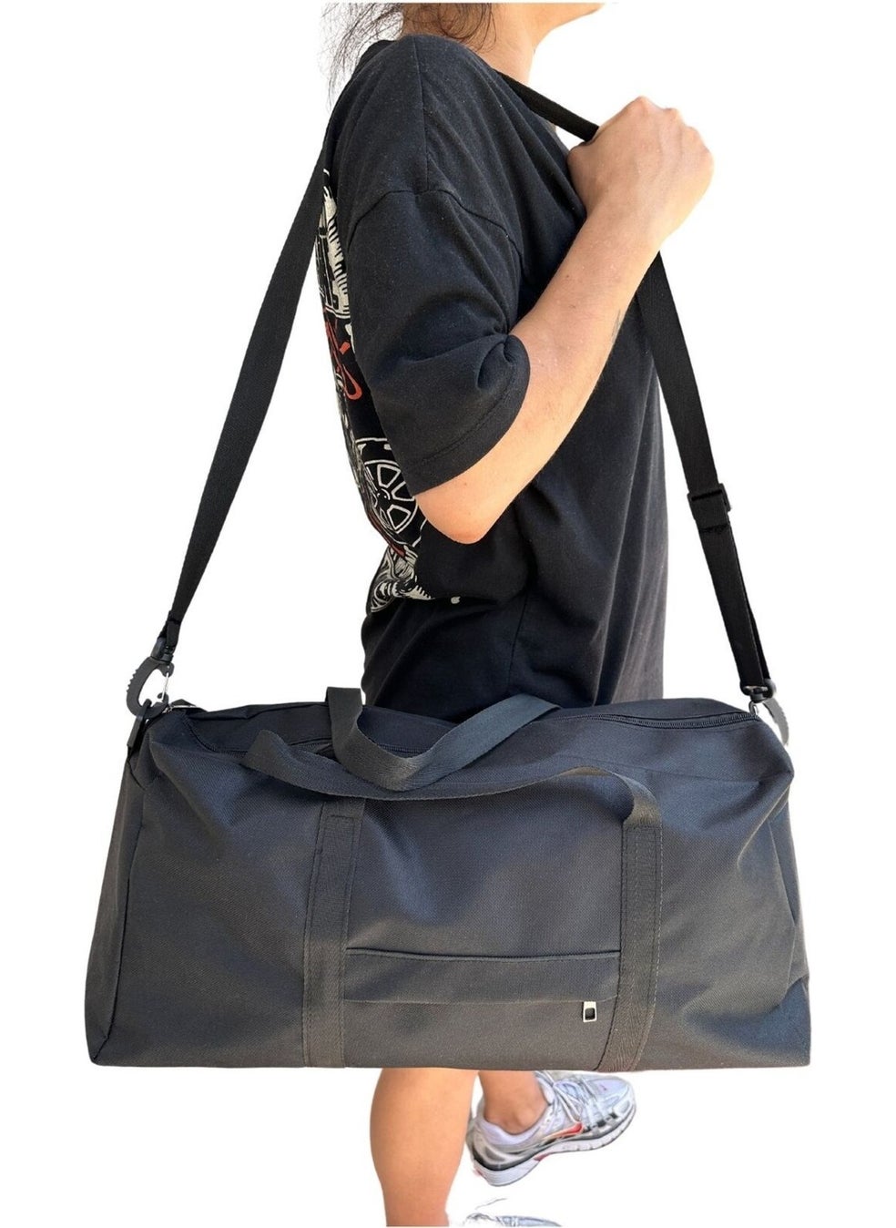 Unisex Front Pocket Long Strap Women and Men Travel Fitness and Sports Bag Vip Home Bags