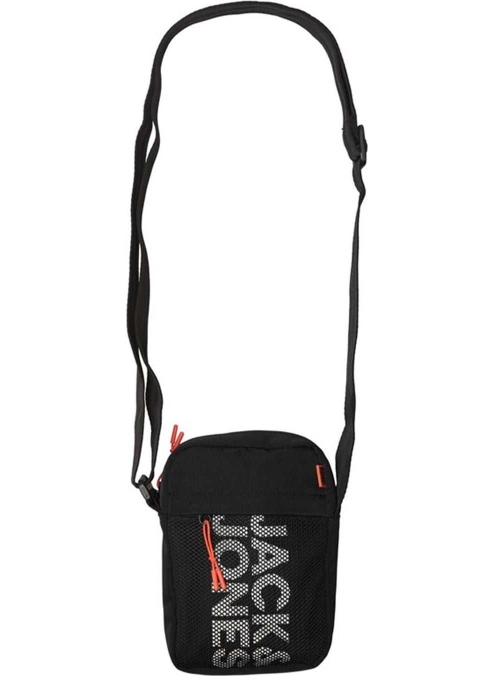 Jacashford Mesh Crossbody Black Unisex Bag 12233477-Black