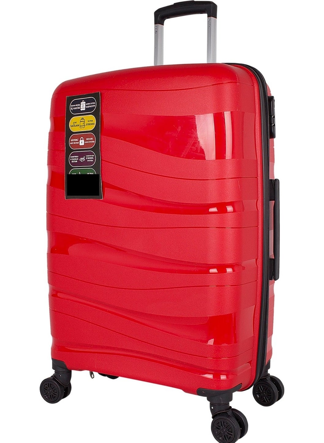 Polypropylene Silicone Unbreakable Pp Suitcase Set of 3