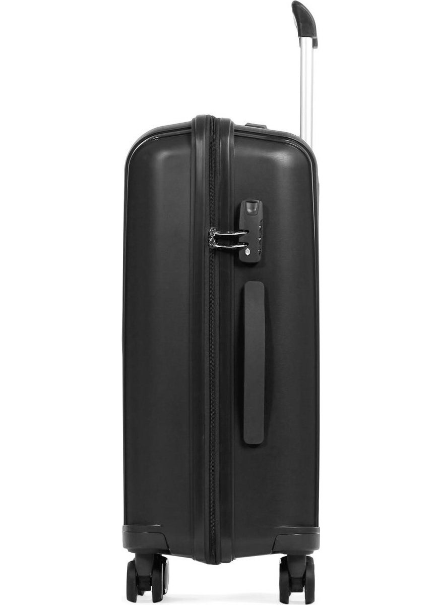 Policarbon 3-Piece Suitcase Set - Black - 241MC305S