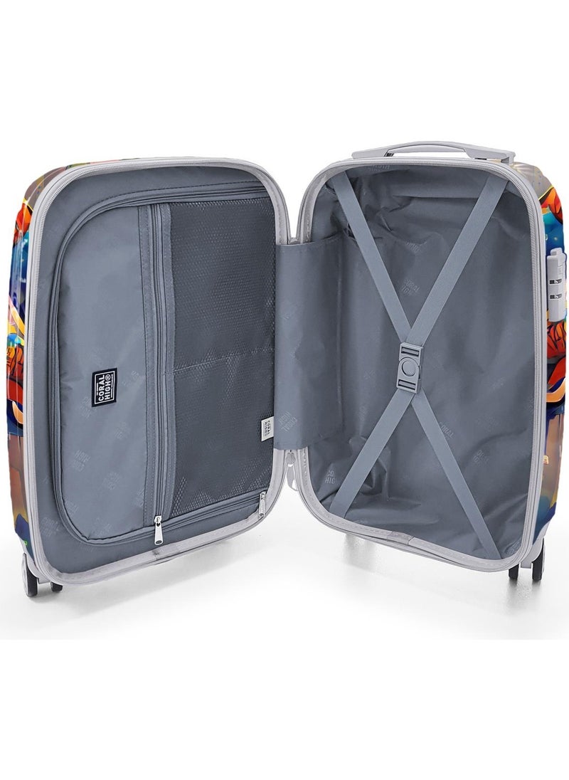 Colorful Patterned Cabin Size Suitcase (50CM) 16534