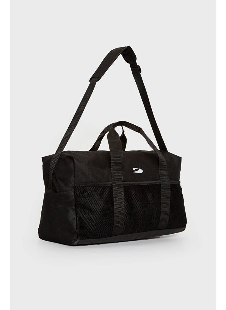 Shoe Compartment Sports Travel Bag Black 17830