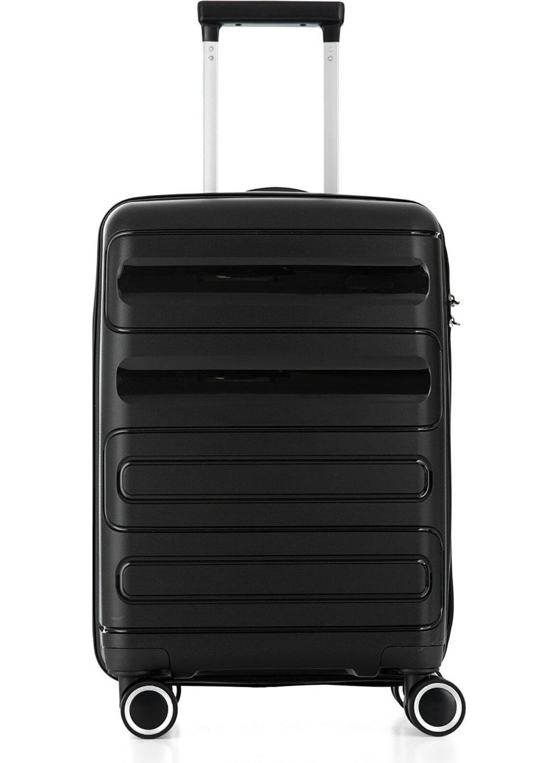 Başkent Bag Unbreakable Suitcase Medium Size Black Polypropylene Body 8683255012374
