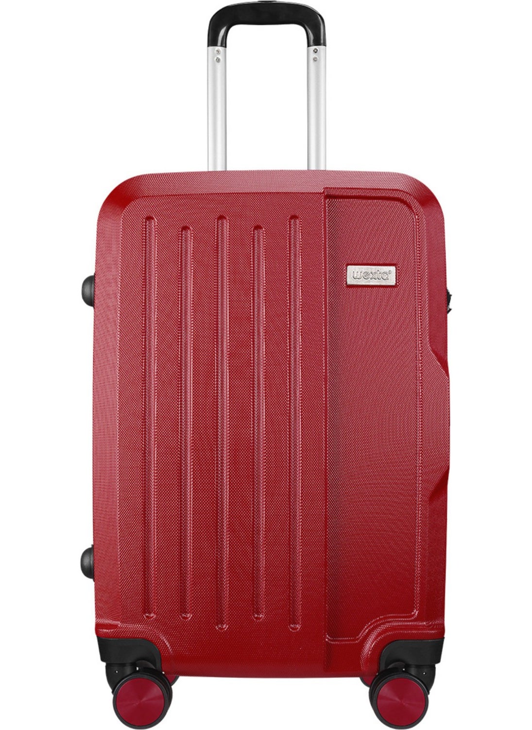 WX-210 Claret Red Large & Medium 2 Piece Suitcase Set