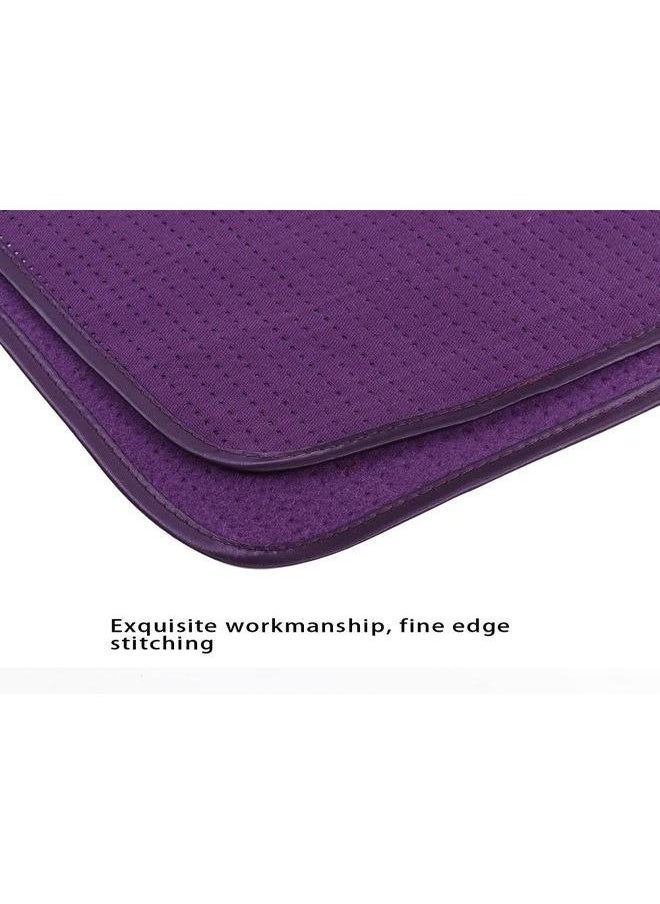 Reusable Spa Steam Massage Towel Washable Beauty Salon Bed Sheet for Skin Care 35 x 90cmPurple