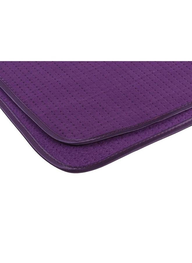 Reusable Spa Steam Massage Towel Washable Beauty Salon Bed Sheet for Skin Care 35 x 90cmPurple