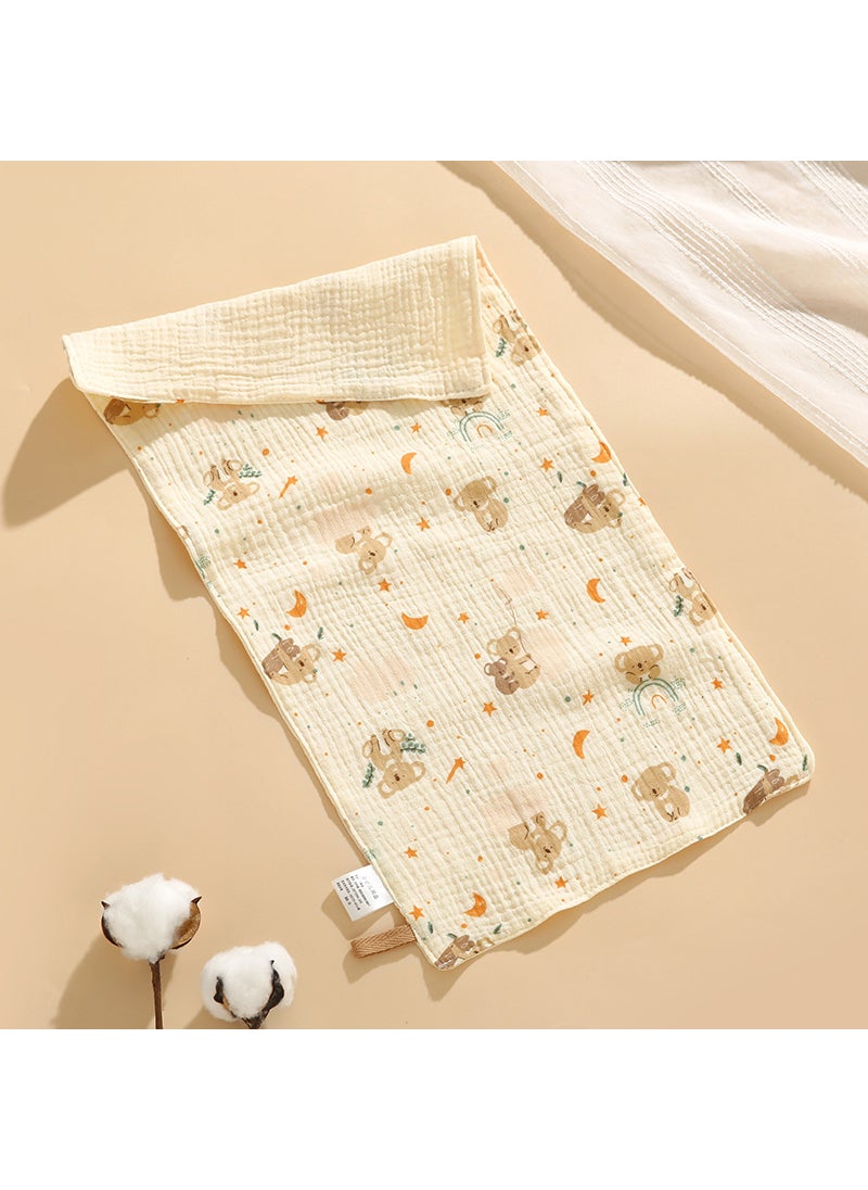 Kids Cotton Face Towels Nursery Hanging Baby Bath Bibs Starry Koala Long Towel