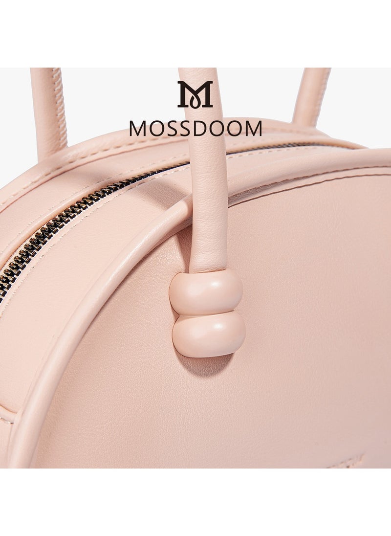MOSSDOOM Fiore Women's Bag – Classic Style, Cute & Bread-shaped Bag in Pink