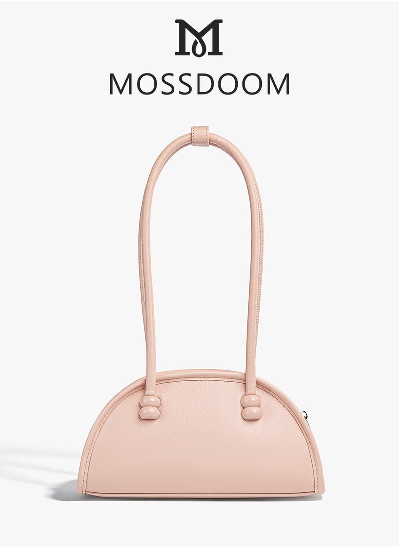 MOSSDOOM Fiore Women's Bag – Classic Style, Cute & Bread-shaped Bag in Pink