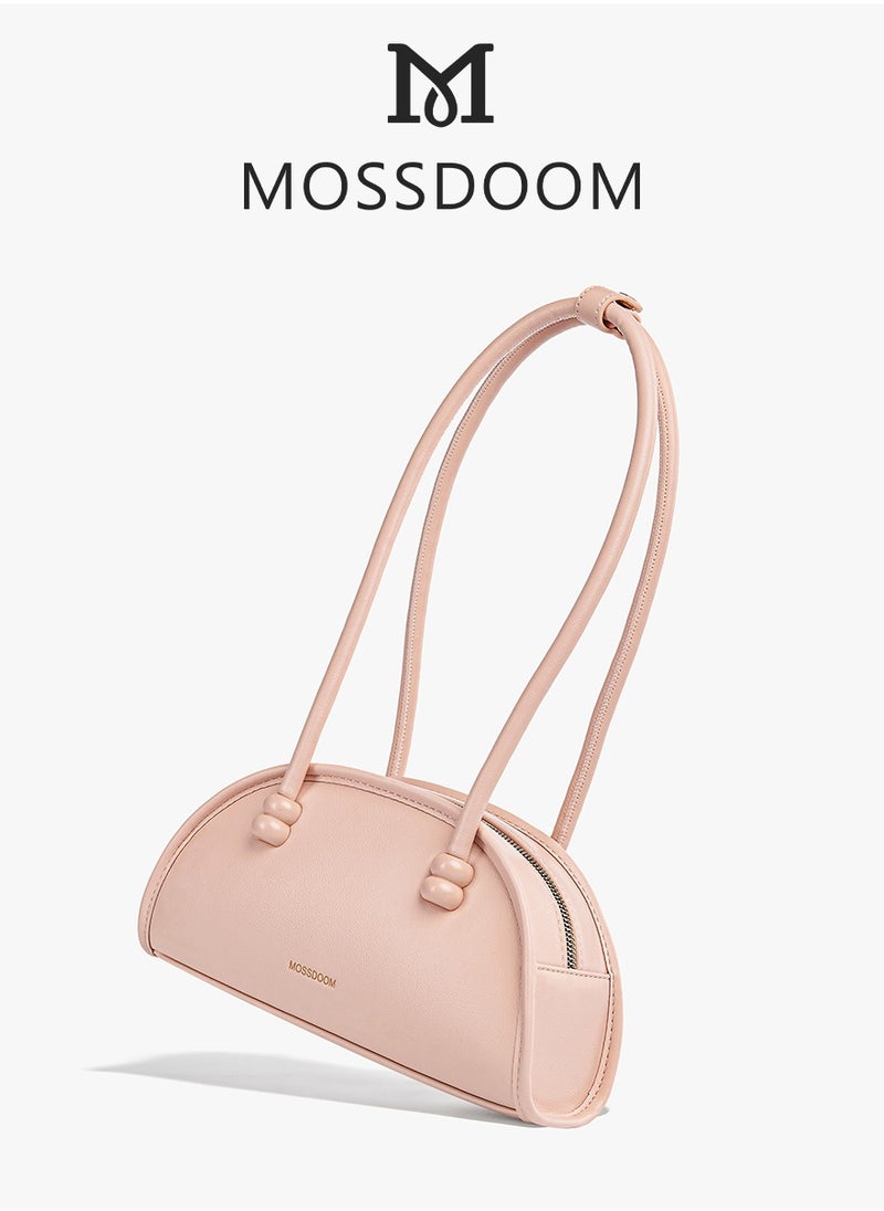 MOSSDOOM Fiore Women's Bag – Classic Style, Cute & Bread-shaped Bag in Pink